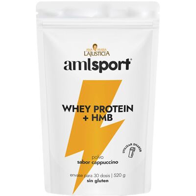 Ana Maria Lajusticia Whey Protein + sabor cappuccino Hmb 520 g Ana Maria Lajusticia Whey Protein + sabor cappuccino Hmb 520 g