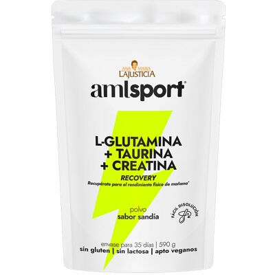 Ana Maria Lajusticia L-GLUTAMINA + Taurina + Creatina sabor melancia 590 g Ana Maria Lajusticia L-GLUTAMINA + Taurina + Creatina sabor melancia 590 g