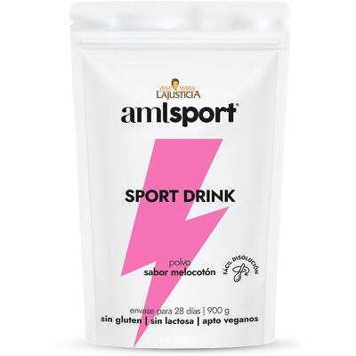Ana Maria Lajusticia Bebida esportiva sabor pêssego 900 g Ana Maria Lajusticia Bebida esportiva sabor pêssego 900 g