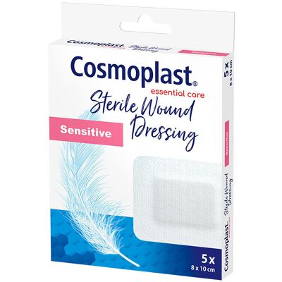 Curativos estéreis grandes Cosmoplast 5 unidades Curativos estéreis grandes Cosmoplast 5 unidades