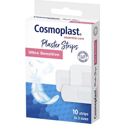 Curativos Cosmoplast tiras de gesso 10 u Curativos Cosmoplast tiras de gesso 10 u