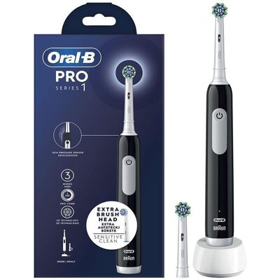Oral-B Pro Series 1 - Cabeça de escova extra preta Oral-B Pro Series 1 - Cabeça de escova extra preta
