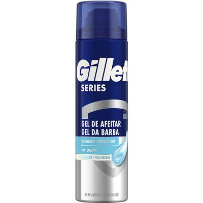 Gillette Series Gel de Barbear Refrescante para Pele Sensível 200 ml Gillette Series Gel de Barbear Refrescante para Pele Sensível 200 ml