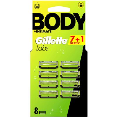 Carregador Gillette Skincare Labs com 8 refis Carregador Gillette Skincare Labs com 8 refis