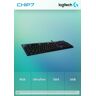 Logitech Gaming G815 - Teclado - iluminado - USB - Espanhol - interruptor: GL Tactile - preto