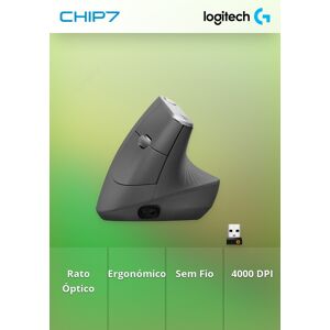 Rato Óptico Logitech MX Vertical Advanced Ergonómico Wirele