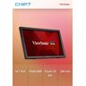 VIEWSONIC MONITOR 24" (23.6) TOUCHSCREEN FHD VGA DVI HDMI USB COLUNAS TD2423