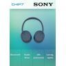 Auscultadores Sony WH-CH720NL - Bluetooth e Noise Cancelling / até 35h de autonomia / carregamento rápido