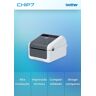 Impressora de Etiquetas & Talões BROTHER Térmica TD-4520DN 4\'\' - USB / Ethernet