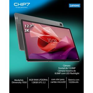 Tablet Lenovo P12 - 12.7" 3K / 8GB RAM / 128GB ROM / Wi-Fi - TB-370FU
