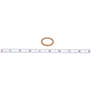 ELRING Modelo 107.239 Anel de vedação em forma de A de cobre - Anel de vedação ELRING Modelo 107.239 Anel de vedação em forma de A de cobre - Anel de vedação