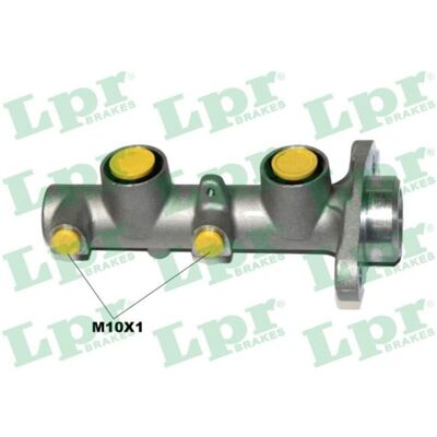 LPR 6332 Cilindro Mestre - Alumínio, Rosca 10x1, 22,2mm Diâmetro LPR 6332 Cilindro Mestre - Alumínio, Rosca 10x1, 22,2mm Diâmetro