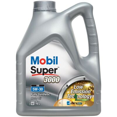 Óleo de motor sintético Mobil Super 3000 XE 5W-30 - Óleo de motor Óleo de motor sintético Mobil Super 3000 XE 5W-30 - Óleo de motor