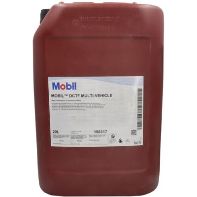 Óleo da caixa de velocidades MOBIL 156317 DCTF 20L Óleo da caixa de velocidades MOBIL 156317 DCTF 20L