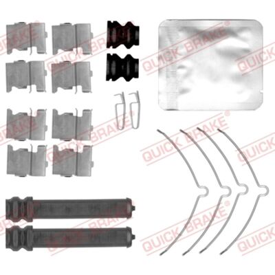 QUICK BRAKE 109-0169 - Conjunto de pastilhas de freio QUICK BRAKE 109-0169 - Conjunto de pastilhas de freio