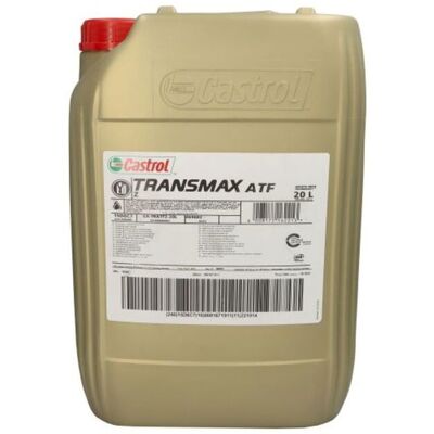 Óleo da caixa de velocidades CASTROL 15D6C7 Transmax Z ATF 20L Óleo da caixa de velocidades CASTROL 15D6C7 Transmax Z ATF 20L