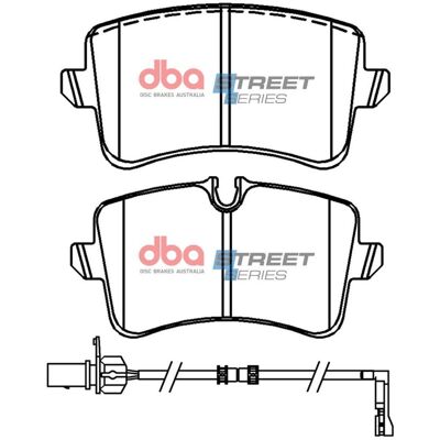 Conjunto de pastilhas de travão DBA DB15101XP Conjunto de pastilhas de travão DBA DB15101XP
