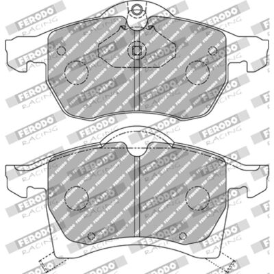 Conjunto de pastilhas de travão FERODO FCP1295H Conjunto de pastilhas de travão FERODO FCP1295H