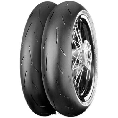 Pneu de Motocicleta Continental 140/70 R17 66H Contiattack SM 2 TL Pneu de Motocicleta Continental 140/70 R17 66H Contiattack SM 2 TL