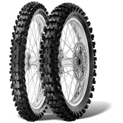 Pirelli SCORPION MX32 MID SOFT 70/100-17 TT, Pneus para motas dianteiro Pirelli SCORPION MX32 MID SOFT 70/100-17 TT, Pneus para motas dianteiro