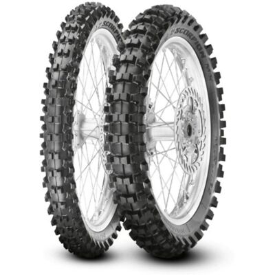 Pirelli SCORPION MX MID SOFT 32 60/100-12 TT, Pneus para motas dianteiro Pirelli SCORPION MX MID SOFT 32 60/100-12 TT, Pneus para motas dianteiro