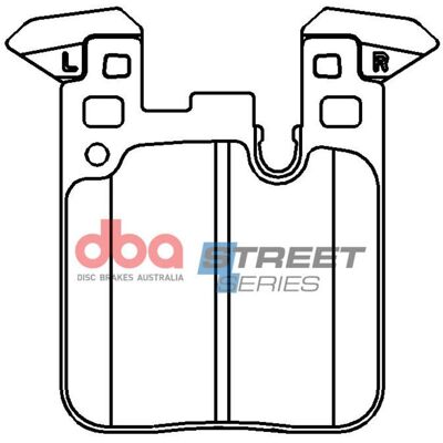 Conjunto de pastilhas de travão DBA DB15127XP Conjunto de pastilhas de travão DBA DB15127XP