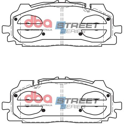 Conjunto de pastilhas de travão DBA DB15030XP Conjunto de pastilhas de travão DBA DB15030XP