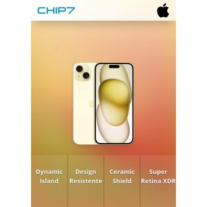 Apple Smartphone Apple iPhone 15 Plus 256GB Amarelo
