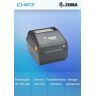 Impressora de transferência térmica Zebra ZD421 300 dpi com USB, host USB, slot de conectividade modular e BTLE5