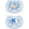 Chupeta Ultra Soft Silicone Deco 6-18M Philips/Avent 2Un.