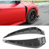 Car Shark Grille Air Flow Side Vent  Decoração de grelha exterior para Honda Civic 2016  20172018