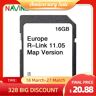NAVINESA Carminat R-Link 11.05 Cartão SD Sat Nav para Renault Clio  16GB  Europa  Reino Unido  Mapa 2023