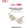 FiiO-MMCX fêmea para 0 78 milímetros 2 pinos macho fone de ouvido adaptador  FD11  FH11  FH3  LC-78A