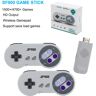 DEZORQ Consolas de videogame para Super Nintendo  controlador sem fio  SF900 Game Stick  4K HD  SNES  NES