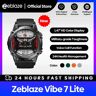 Zeblaze-Vibe 7 Lite Smartwatch grande  display IPS de 1 47 "  chamadas por voz  mais de 100 modos