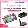 MCUZONE Raspberry pi cm4 _ wifi7 _ poe placa de expansão  eb200  scanner wi-fi  informações de rede  kismet