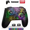 beboncool Controlador sem fio da luz 9 rgb para controle nintendo switch/oled/lite/android/ios/pc com chaves