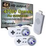 DEZORQ Retro Video Game Stick Console com 5000 Jogos  controlador sem fio  apto para NES  SNES  SF900