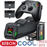 beboncool Estação de carregador rápida para xbox series x/s/xbox one s/x/xbox one controlador sem fio +