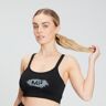 MP Women's Chalk Graphic Sports Bra - Black - M