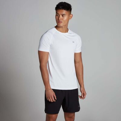 Camiseta de treino masculina de manga curta da MP - Branca - L Camiseta de treino masculina de manga curta da MP - Branca - L