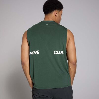 Tempo Graphic Oversized Tanktop - Verde Escuro - Regata Tempo Graphic Oversized Tanktop - Verde Escuro - Regata