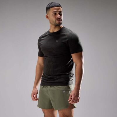 MyProtein T-Shirt Ultra Seamless Velocity MP para Homem - Preto Lavado - XXXL MyProtein T-Shirt Ultra Seamless Velocity MP para Homem - Preto Lavado - XXXL