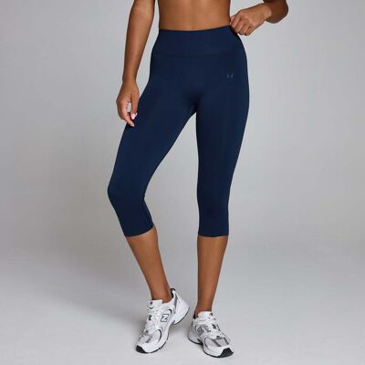 MyProtein Calças Capri MP Hybrid Seamless para Mulher - Azul-meia-noite - S MyProtein Calças Capri MP Hybrid Seamless para Mulher - Azul-meia-noite - S