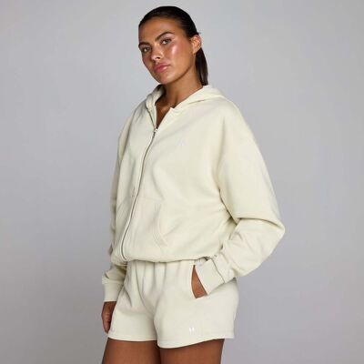 MyProtein Sweatshirt com Capuz e Fecho MP Basics para Mulher - Poeira do Deserto - S MyProtein Sweatshirt com Capuz e Fecho MP Basics para Mulher - Poeira do Deserto - S