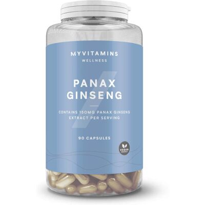 Myvitamins Ginseng - 90 Cápsulas - Suplemento dietético Myvitamins Ginseng - 90 Cápsulas - Suplemento dietético