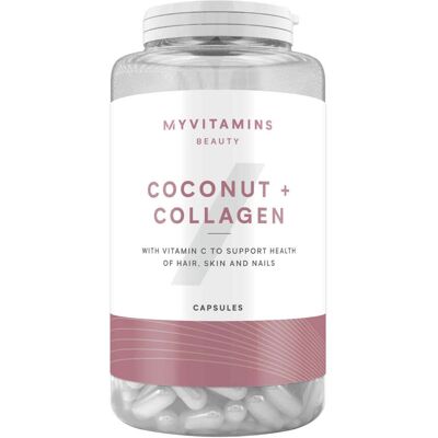Myvitamins Cápsulas de Coco e Colagénio - 30 CAPSULES - 15servings Myvitamins Cápsulas de Coco e Colagénio - 30 CAPSULES - 15servings