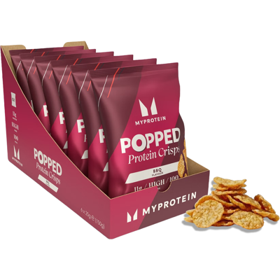 MyProtein Chipsy Białkowe - 6 x 25g - Barbecue - Protein Crisps MyProtein Chipsy Białkowe - 6 x 25g - Barbecue - Protein Crisps