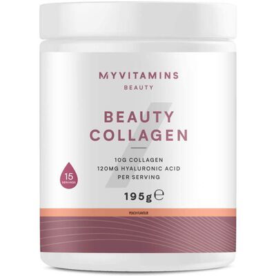 Myvitamins Pó de Colágeno de Pêssego - Colágeno de Beleza em Bebida Frutada Myvitamins Pó de Colágeno de Pêssego - Colágeno de Beleza em Bebida Frutada