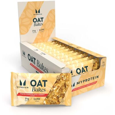 MyProtein Oatbakes - Frutas Vermelhas e Chocolate Branco - Barra MyProtein Oatbakes - Frutas Vermelhas e Chocolate Branco - Barra